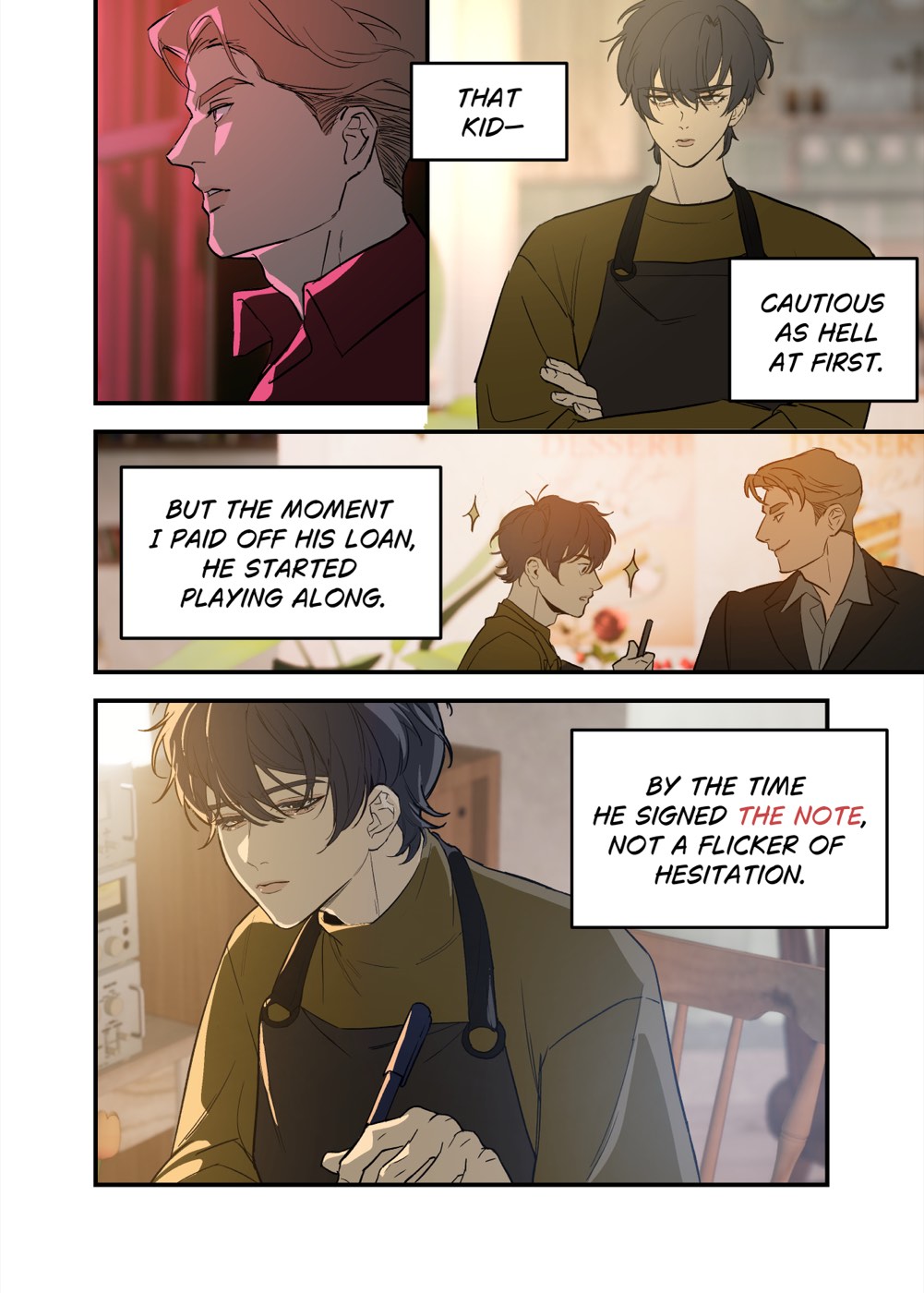 The Mafia Boss's Private Affair — Chapter 3 — page 7